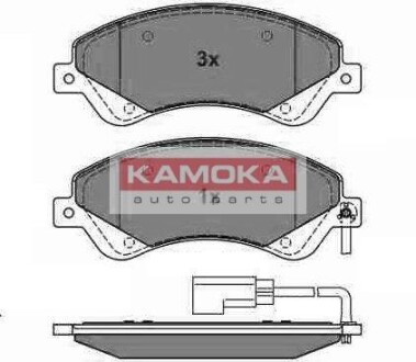 Гальмiвнi колодки дисковi KAMOKA JQ1013858