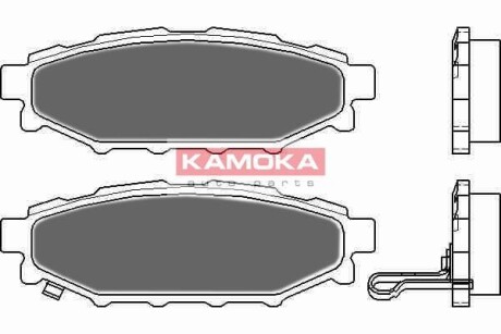 Гальмiвнi колодки дисковi SUBARU FORESTER 08-/LEGACY IV 03-/OUTBACK 03-05 KAMOKA JQ1013894