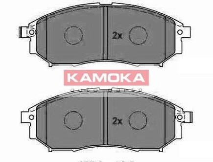 Гальмiвнi колодки дисковi NISSAN MURANO 05-/NAVARA 05-/PATHFINDER 05- KAMOKA JQ1013994