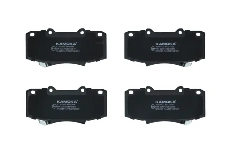 Тормозные колодки дисковые TOYOTA HILUX VII 05-15 KAMOKA JQ101421