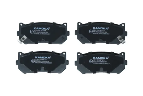 Гальмiвнi колодки дисковi KAMOKA JQ101516