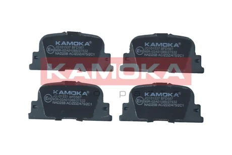 Тормозные колодки дисковые KAMOKA JQ101537