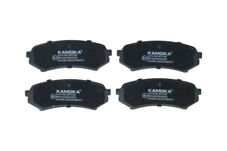Тормозные колодки дисковые KAMOKA JQ101540