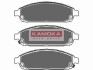 Гальмiвнi колодки дисковi JEEP COMMANDER 05-/GRAND CHEROKEE III 05- KAMOKA JQ1018004 (фото 1)