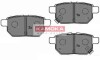 Гальмiвнi колодки дисковi TOYOTA AURIS 07-/COROLLA 07-/YARIS 06- KAMOKA JQ1018084 (фото 1)