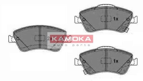 Гальмiвнi колодки дисковi TOYOTA AURIS 07- KAMOKA JQ1018092