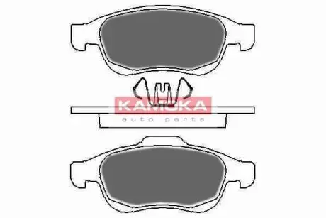 Гальмiвнi колодки дисковi KAMOKA JQ1018360