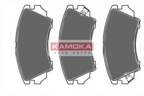 Гальмiвнi колодки дисковi KAMOKA JQ1018416 (фото 1)