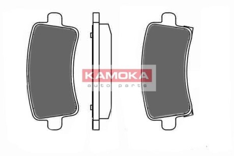 Гальмiвнi колодки дисковi OPEL INSIGNIA 08- KAMOKA JQ1018504