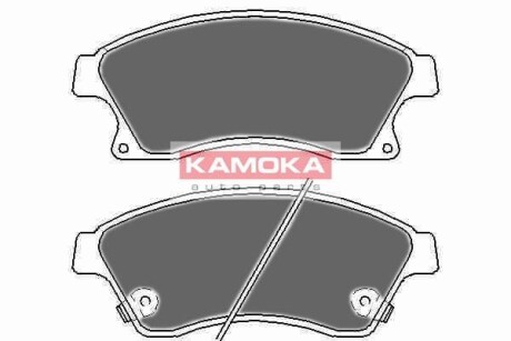 Гальмiвнi колодки дисковi OPEL ASTRA J 09- KAMOKA JQ1018524