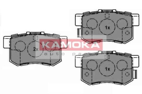 Гальмiвнi колодки дисковi KAMOKA JQ1018538