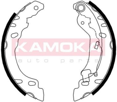 Гальмiвнi колодки барабаннi FIAT 500 07-/PANDA 03-/FORD KA 08- KAMOKA JQ202056