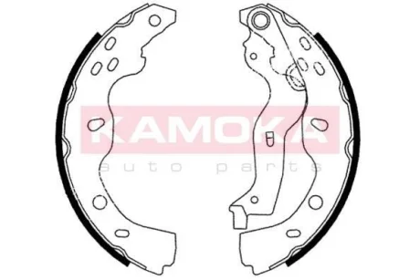 Гальмiвнi колодки барабаннi KAMOKA JQ202060