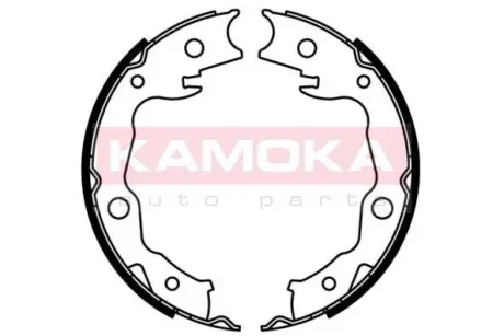 Барабанні гальмівні колодки Renault Koleos/Nissan Qashqai 07- KAMOKA JQ212035 (фото 1)