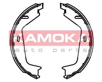 Гальмiвнi колодки барабаннi KAMOKA JQ212046