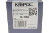 Комплект тормозных колодок KAMPOL K-186 (фото 4)