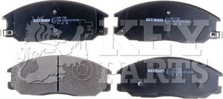 Гальмiвнi колодки дисковi KEYPARTS KBP1789