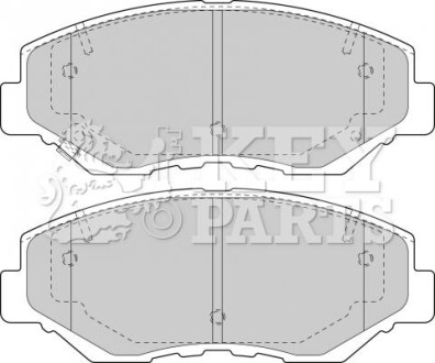 Гальмiвнi колодки дисковi KEYPARTS KBP1860