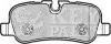 Гальмiвнi колодки дисковi KEYPARTS KBP1941 (фото 1)