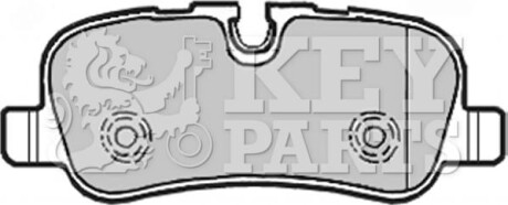 Гальмiвнi колодки дисковi KEYPARTS KBP1941