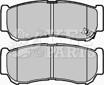 Гальмiвнi колодки дисковi KEYPARTS KBP2007