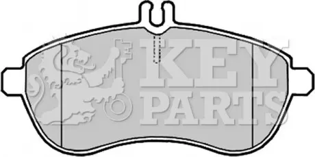 Гальмiвнi колодки дисковi KEYPARTS KBP2008