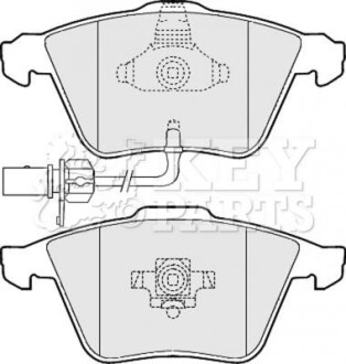 Гальмiвнi колодки дисковi KEYPARTS KBP2013