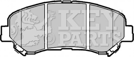 Гальмiвнi колодки дисковi KEYPARTS KBP2084