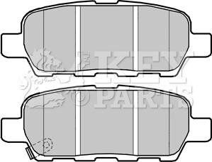 Гальмiвнi колодки дисковi KEYPARTS KBP2326