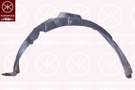 Подкрылок ниша колеса, пластик, лев. передн. KLOKKERHOLM 3120385