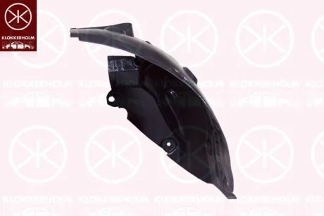 Підкрилок ніша колеса пластик KLOKKERHOLM 6011387