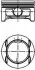 Поршень, комплект OPEL Astra G, H, Corsa С 1,4 04- KOLBENSCHMIDT 40386600 (фото 1)