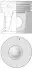 Поршень двигателя PERKINS 105,00 KOLBENSCHMIDT 40554600 (фото 1)