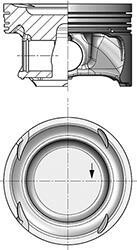 Поршень двигателя MB 83,00 M270 KOLBENSCHMIDT 40859600