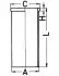 Гільза поршнева VW Caddy II/T4 1.9/2.4D (d=79.51mm) KOLBENSCHMIDT 89 434 190 (фото 1)