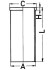 Гільза (101х97,5) DB OM314/362/356/364/366 з буртiком KOLBENSCHMIDT 89 543 190 (фото 1)