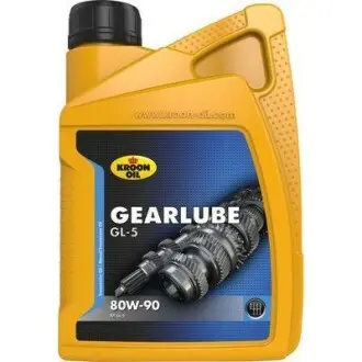 Олива трансмісійна 1L GEARLUBE GL-5 80W-90 KROON OIL 01206