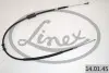 Трос ручного гальма LINEX 140145 (фото 1)