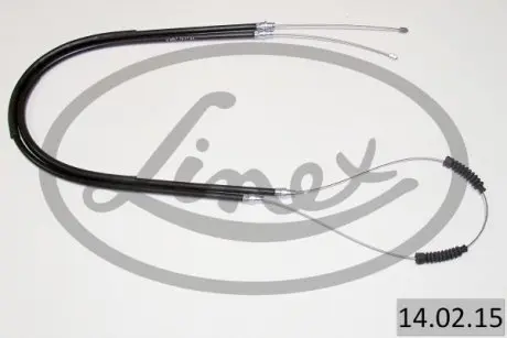 Трос ручного тормоза задний LINEX 140215