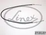 Трос ручного тормоза LINEX 270107 (фото 1)