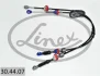 Трос куліси Nissan Qashqai 07-13 (1065/995 mm) LINEX 30.44.07 (фото 1)