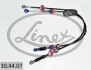 Трос куліси Nissan Qashqai 07-13 (1065/995 mm) LINEX 30.44.07 (фото 2)