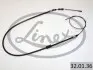 Трос ручного тормоза LINEX 320136 (фото 1)