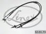 Трос ручного тормоза LINEX 32.01.73 (фото 1)