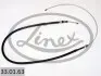 Трос ручного тормоза LINEX 330163 (фото 2)