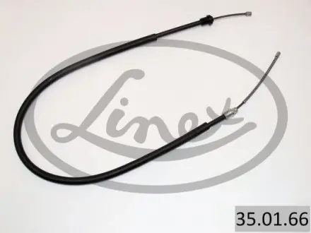 Трос ручного гальма заднiй LINEX 350166