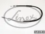 Трос ручного тормоза LINEX 470143 (фото 1)