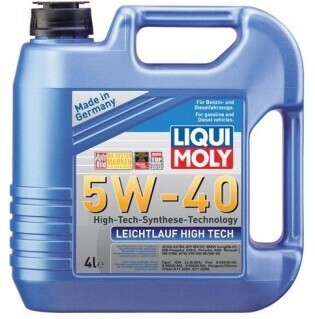 Моторна олива SAE 5W-40 LEICHTLAUF HIGH TECH (API SN/CF ; ACEA A3/B4) 4л LIQUI MOLY 2595