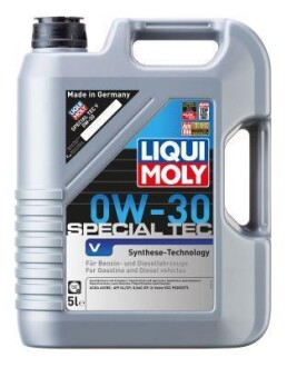 Масла моторные Special Tec V 0W-30 5л LIQUI MOLY 2853