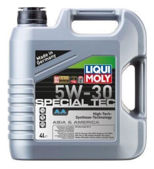 Масла моторные Special Tec AA 5W-30 4л LIQUI MOLY 7616